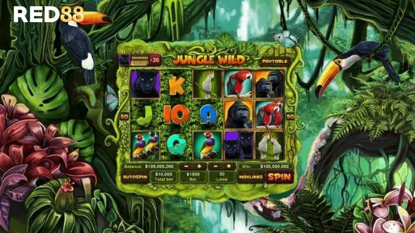 Ưu điểm nổi bật của slot nổ hũ rừng rậm tại RED88